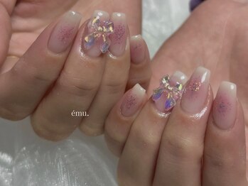 エミュ(emu.)/【じゅわっと血色チークネイル】