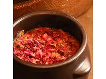 1５種類のヨモギ漢方ハーブブレンドor花のハーブ蒸し♪