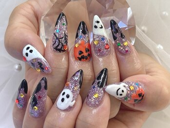 ネイルサロン ジェイ(Nail Salon J)/ハロウィンネイルスカルプ