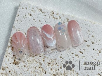 モグネイル(Mogunail)/7.8月定額B/マーメイドネイル