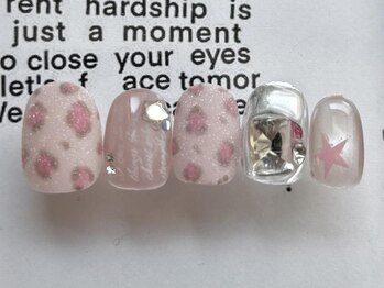ジェミーネイル エビス(Jemiy nail ebisu)/シュガーレオパード10480yen