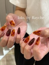 秋冬の定番★べっ甲nail♪
