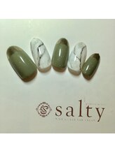 ネイルアンドアイラッシュサロン ソルティ 寺田町(salty)/ハンド/アート10本コース