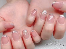 モチミィ(mochimy.)/ガラスフレンチ／シェルグラデ