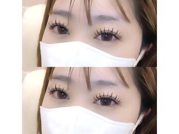 エミニーラッシュ(eminy lash)/アップワードラッシュ 140本