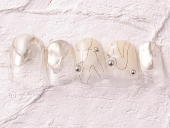 ネイルメゾン 渋谷店(NAIL MAISON)/色鉛筆ニュアンスミラー￥5800