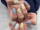 yellow×blue　by長谷川
