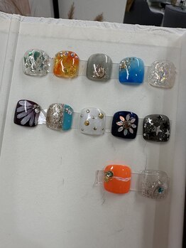 ネイルサロン クール(Nailsalon Coeur)/フットジェル1本アートコース