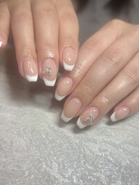 白フレンチネイル◎