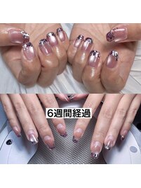 6週間10本ぴったり付いてます。