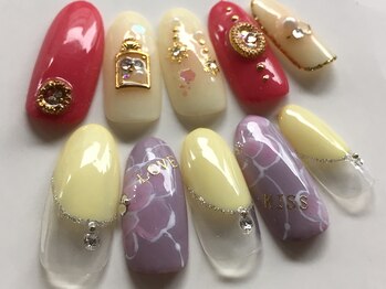 ネイルサロン ドゥーエ(due)/新規ジェルやり放題¥9880→¥8990