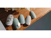 ネイルスミス 高松店(Nailsmith)/ブルーグレーオフィスネイル