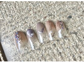 2月月替わりネイル 春 夏 秋 冬