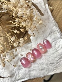 ブライダル☆春ネイル