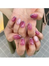 ミントリーフ バイ リート(Mint leaf by Reat)/ラメフレンチ