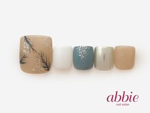 ネイルサロンアビー 北千住店(abbie)/sea summer foot　￥11,638