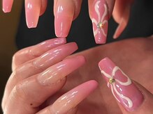 シェリーラメール 池袋店(cherie la mer)/リボンネイル