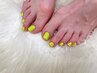 お得♪【平日3名様限定／12日まで】 footワンカラー+角質除去スクラブ¥9480