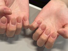 ザ バームシックス 銀座三丁目店(THE BALM six)/ちゅるんネイル/ワンカラー