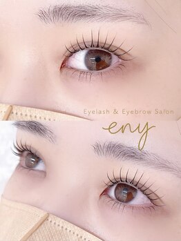 エニー 柏店(eny)/似合わせまつ毛パーマ+まゆげ