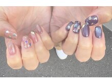 エムエイチネイル(MH_Nail)の雰囲気(パーツ/クロム/韓国/ワンホン/中国/ミラー/ちゅるん)