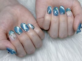 戸部担当★傘ネイル