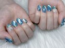 戸部担当★傘ネイル