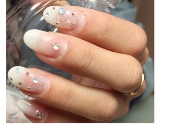 リリーヘブン(LILY HEAVEN)/施術から一ヶ月後のジェルネイル