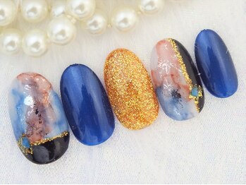 ネイルズガッシュ 武蔵小山店(NAILsGUSH)/*リキッドマーブル*