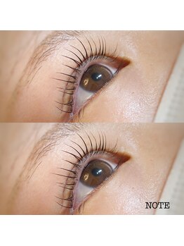 ノート(NOTE)/ラッシュリフト