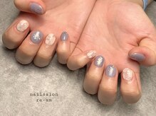 レアム(re-am)/定額ネイル/ニュアンスネイル