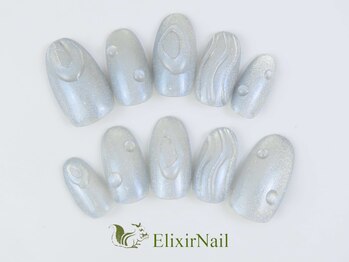 エリクサーネイル 新橋(Elixir Nail)/定額a シンプル/クーポン使用