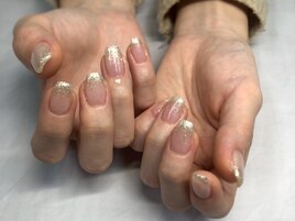 ゴールドラメグラデーション