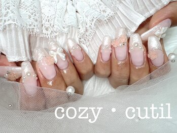 cozy・cutil【2/16 NEW OPEN（予定）】の写真/《特別な日のネイルは当店にお任せ◎》最高に可愛いネイルで、もっと楽しくお洒落に楽しみませんか★