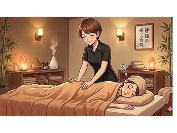 リラクゼーションサロン 和々華/癒し空間