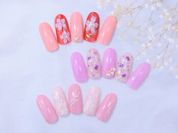 フラワーネイル