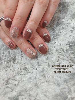 プライベート ネイルサロン マーマ(murmur)/キラキラデザイン