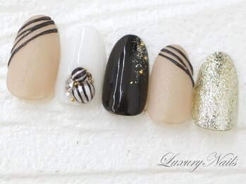 ラグジュアリーネイルズ カワグチ(Luxury Nails Kawaguchi)/チョコレート*Valentine Nail