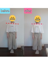 エンビジョン(ENVISION)/before→after