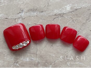 ネイルサロン スラッシュ(SLASH)/【西村】　フット定額￥7920