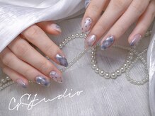 ジースタジオ(G.Studio)/チェックネイル