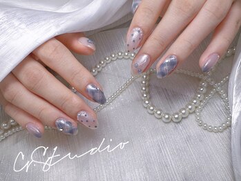 ジースタジオ(G.Studio)/チェックネイル