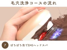 ファン(FAN)/毛穴洗浄 《施術の流れ》