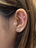 【SNSで話題】耳ツボジュエリー(付け放題)/小顔・美容 ¥3,500