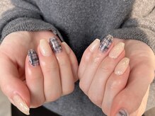 ステラ(stella)/チェックネイル