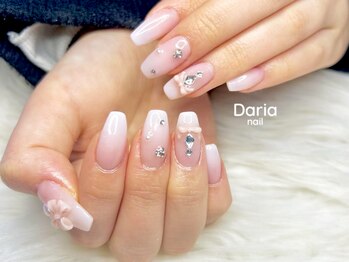 ダリア(Daria)の写真/《覚王山》ちゅるんと可愛いワンホンネイルならDaria＊リボンネイル・ハートネイルetc持ち込みデザイン対応