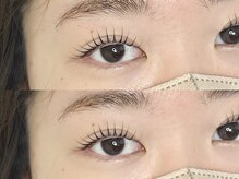 フルム 京都駅前店(Heuleum)/立ち上げ×カール　目尻流し