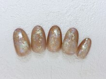 ビオトーププラス 浦和店(bio tope +)/大人のキラキラネイル