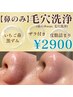 【いちご鼻改善☆毛穴ケア】鼻のみワックス脱毛+毛穴洗浄(鼻のみ施術)¥2900