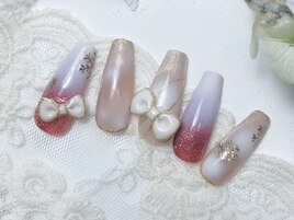 雪の結晶×リボン　90分コース